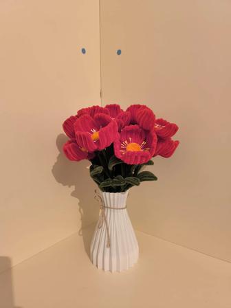 Интерьерные цветы ручной работы