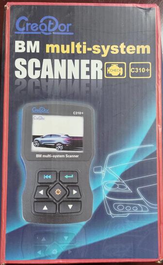 Диагностика, сканер, creator bm multi system scanner c 310