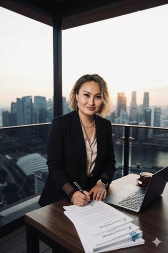 Ведущая на мероприятия на казахском и русском языках