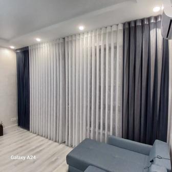 Установка карниз, кронштейн, ролл шторы и др