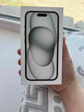Айфон 15, қара түсті, 256Гб