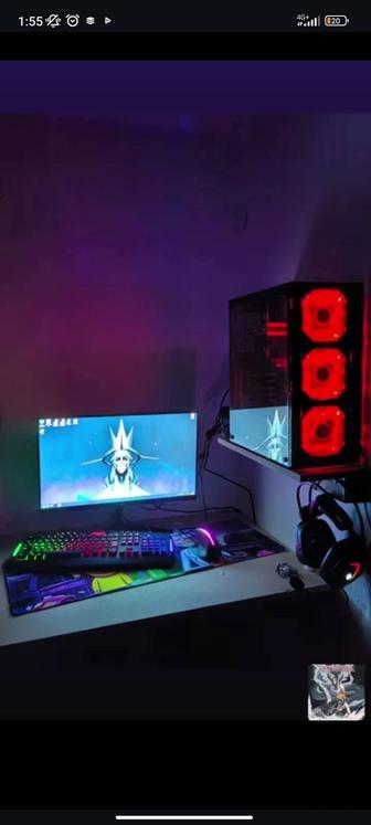 СРОЧНО !! Мощный игровой ПК с полным комплектом.