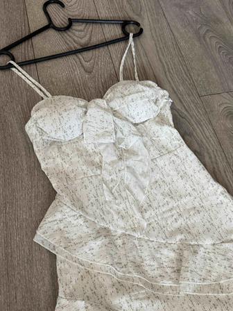 длинное летнее платье