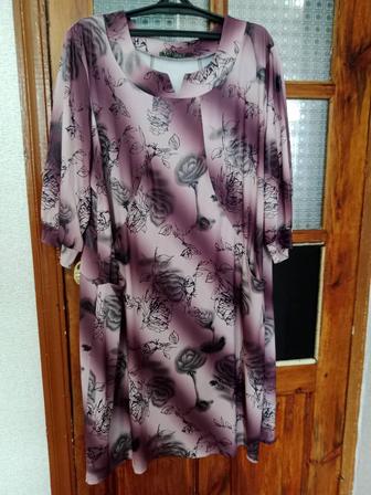 Женское платье размер 60