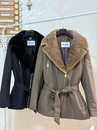 Продается элегантная новая зимняя куртка с натуральным мехом