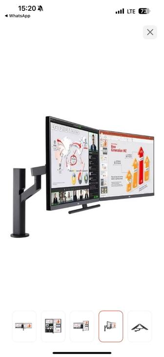 Продам Монитор 27 LG Ergo Dual 27QP88DP-BS черный
