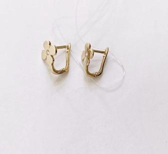 Серьги золотые детские
