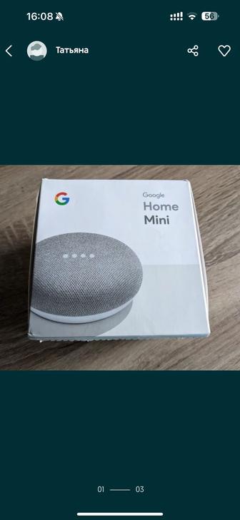 Продаю google home mini