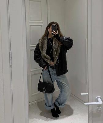 Двусторонняя зимняя куртка