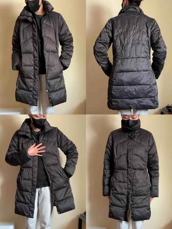 Длинный легкий пуховик