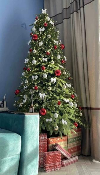 Елка Зеленая ель 210см