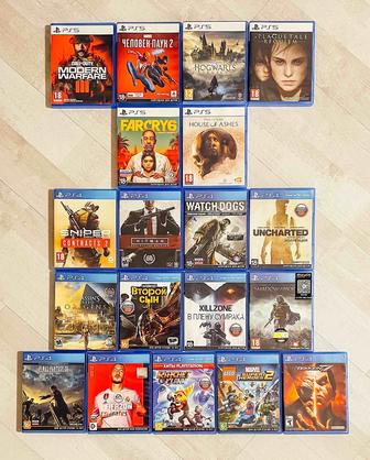 Продам игры для PS4 и PS5