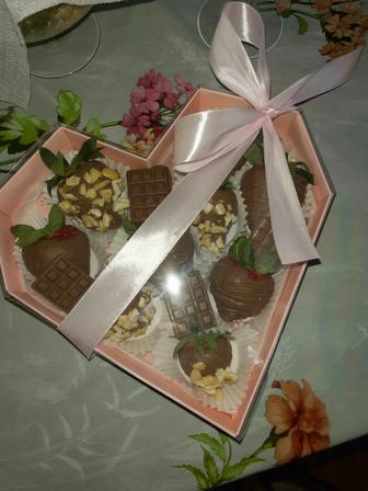Клубника в шоколаде