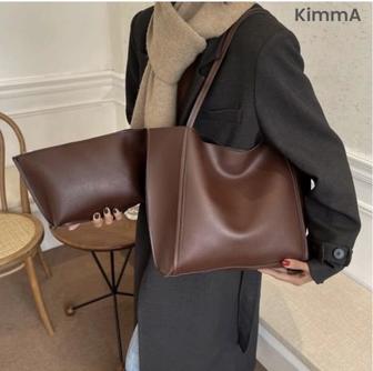 Сумка двойка эко кожа