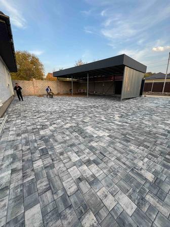 Укладка брусчатки/тротуарной плитки