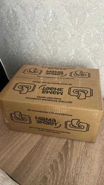 Влажные салфетки Мама знает 15 шт