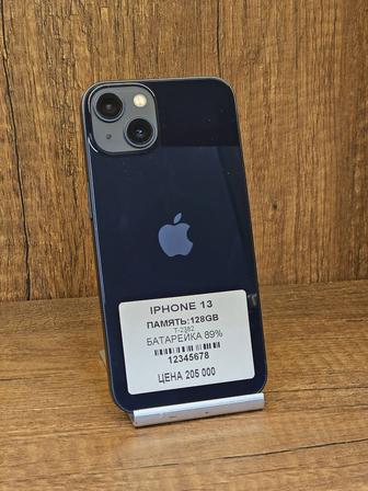 IPhone 13 128gb 89% без коробки в идеальном состоянии