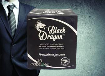 Black Dragon/Черный Дракон/10 капсул/возбуждает/продлевает/Турция