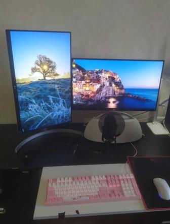 Монитор LG 27UL650-W 4K HDR, IPS, белый. Идеален для глаз!