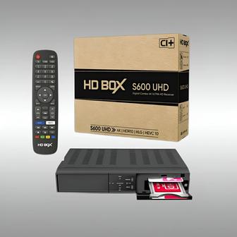 Спутниковый ресивер HD BOX S600 UHD 4K.