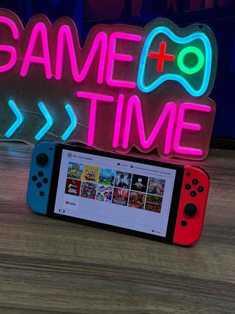 Прошитая Nintendo Switch Oled 128Gb с играми