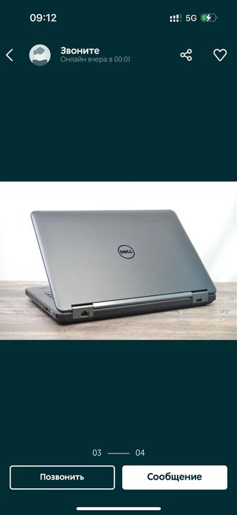 Мощный Ультрабук Dell/ Intel Core i5 SSD/ Для Работы и Учебы