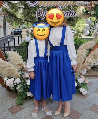 Парные сарафаны мама-дочь