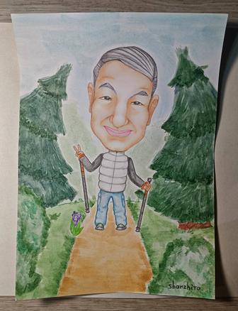 Шарж/портрет на заказ