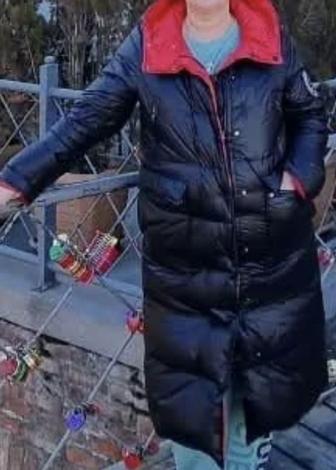 Плащ двухсторонний теплый легкий