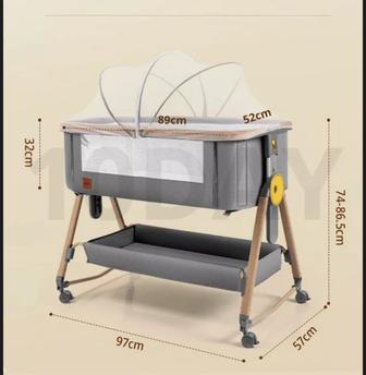 Приставная кроватка для новорожденных