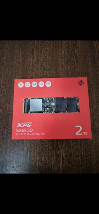 накопители ADАТА
SSD ADATA XPG SX8100 ASX8100NP-2TT-C 2000 G