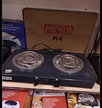 Электрическая плита Мечта 212 в коричневом цвете в отличном состоянии.