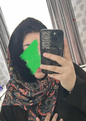 Платок с норкой