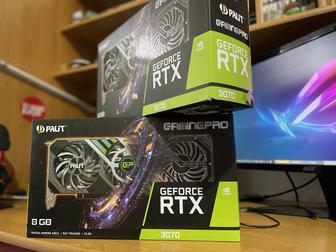 Palit GeForce RTX 3070 GamingPro 8GB Идеальное состояние (Обслужена)