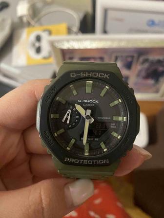 Часы Кварцевые CASIO G-SHOCK GA-2110SU-3AER пластик без коробки