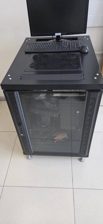 Серверный шкаф напольный 800-800-600мм