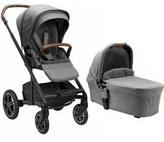 Коляска 2в1 Nuna MIXX Next Granite 
(Плюс автолюлька Nuna в черном цвете)