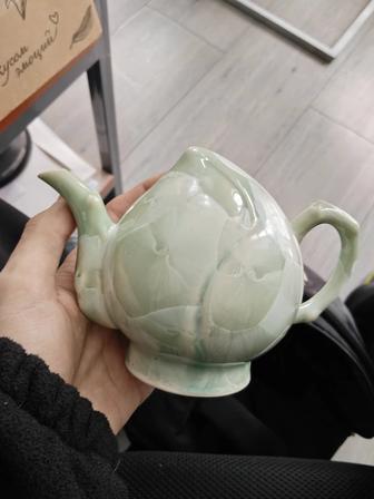 Редкий чайник Cadogan (антижадный, сифонный) рабочий