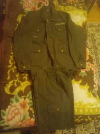 Костюм джинсовый.