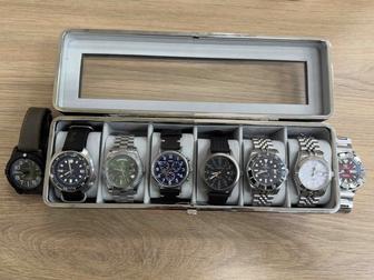 Коллекция часов хомажи хорошие, Timex, breitling, steeldive submariner