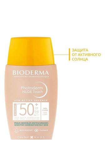 Spf от биодерма Nude touch