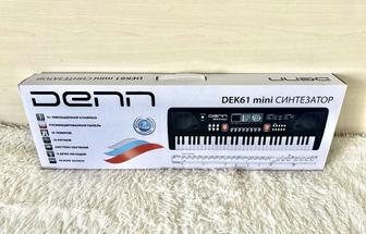 Продам НОВЫЙ синтезатор пианино Denn DEK61 mini