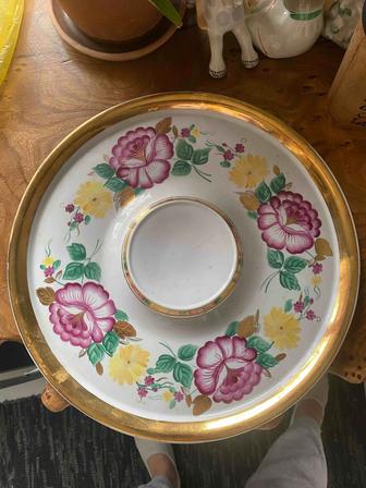 Сервировочное блюдо винтаж