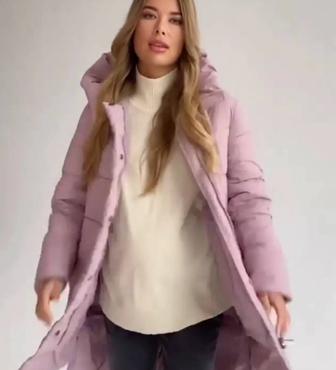 Пуховик, куртка оверсайз или для беременных 48-50 р-р