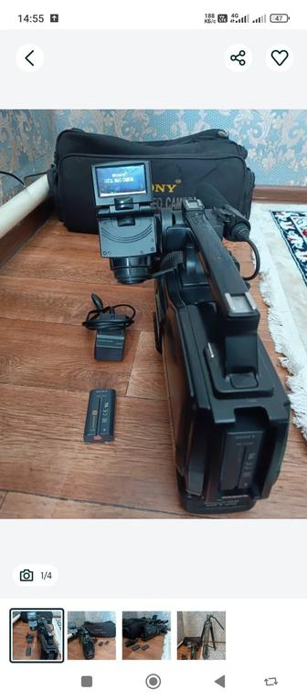 Продам видеокамера Sony 1500, комплекты