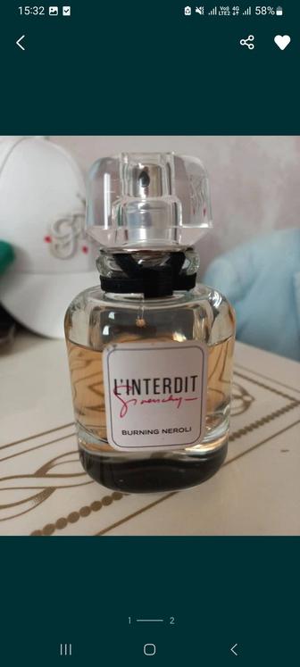 GIVENCHY Linterdit Edition Millsime Burning Neroli парфюмерная вода