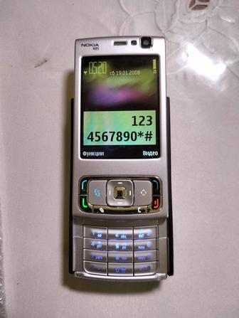 Nokia N95, телефон, кнопочный, ретро