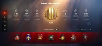 Продам Аккаунт Lesta Games Мир Танков ..