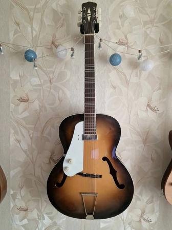 Акустический арчтоп (archtop) Lignatone (ЧССР, 1960 г.)