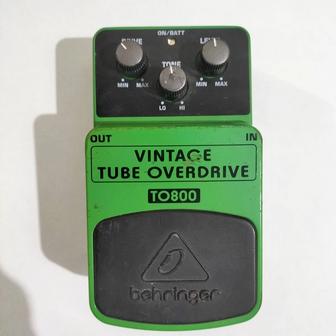 Педаль эффектов behringer overdrive